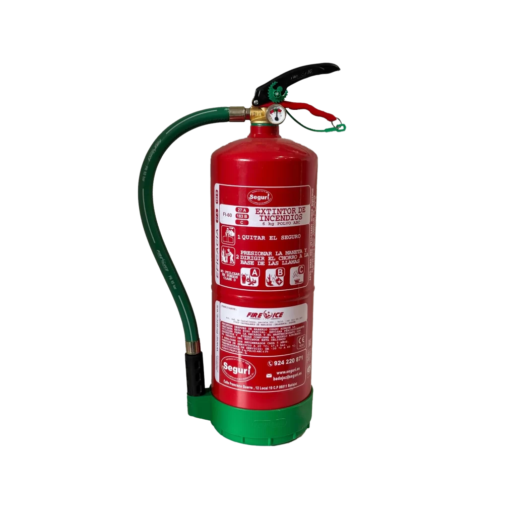 EXTINTOR POLVO ABC 6 kg